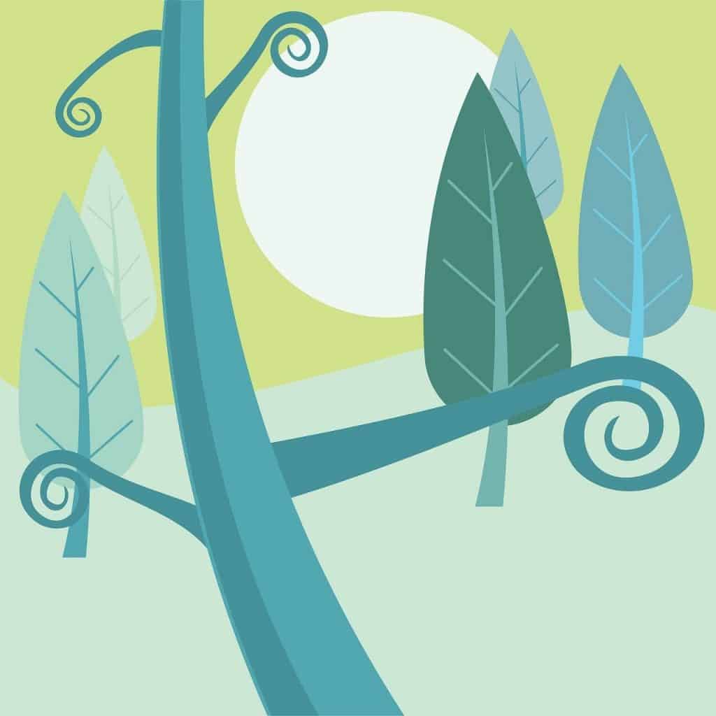ilustracja, stonowane kolory